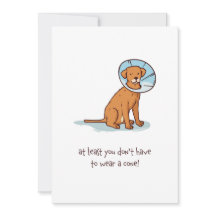 Tarjetas Divertidas de Pronta Recuperación para Mu