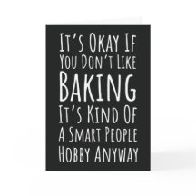 Tarjetas Divertidas de Repostería Humor Feliz Pana