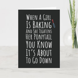 Tarjetas Divertidas de Repostería Para Chicas Adol