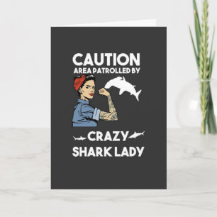 Tarjetas Divertidas de Tiburones para Ella, Niños