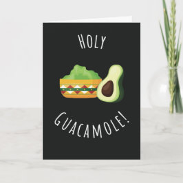Tarjetas Divertidas y Lindas de Guacamole Sagrado