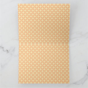 Tarjetas Doble de Agradecimiento Retro Daisy