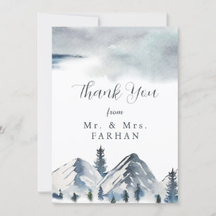 Tarjetas editables de agradecimiento de boda