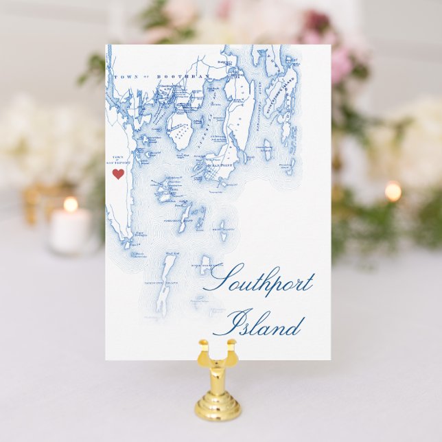 Tarjetas editables de nombres de tabla de Bodas de (Southport Maine Wedding Table Name Reception Table Number for a Newagen Seaside Inn Wedding )