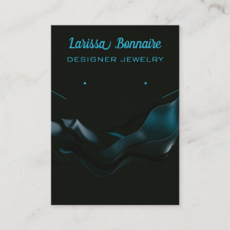 Tarjetas editables de soporte de joyería de las on