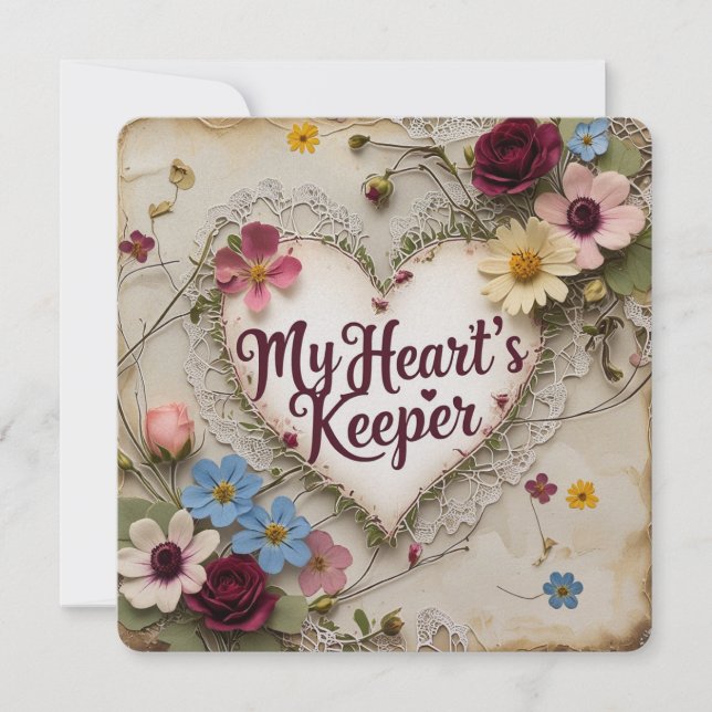 tarjetas el día de San Valentín (Anverso)