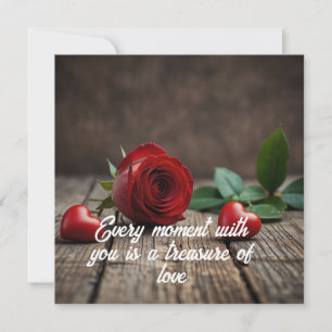 tarjetas el día de San Valentín de flores de Rosa