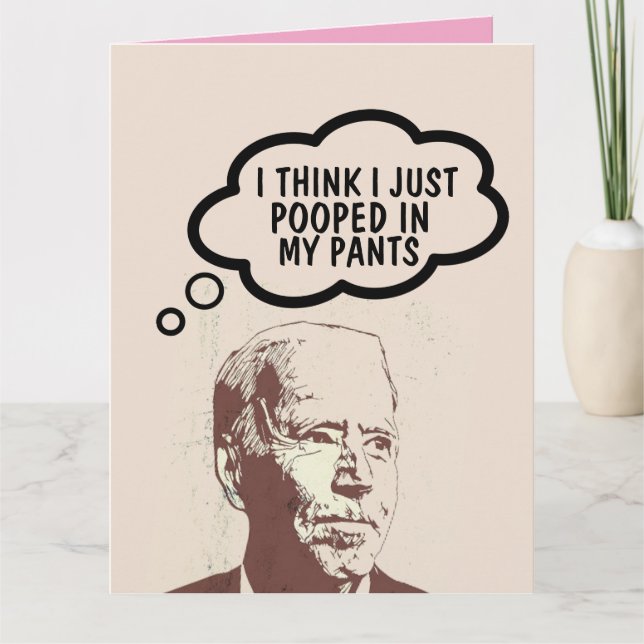 TARJETAS EL DÍA DE SAN VALENTÍN DE JOE BIDEN FUNNY (Anverso)