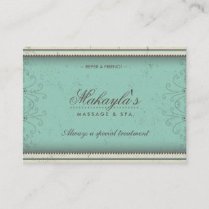 Tarjetas elegantes de la remisión del damasco del