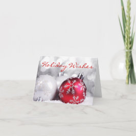 Tarjetas elegantes de Navidades de diseño de ornam