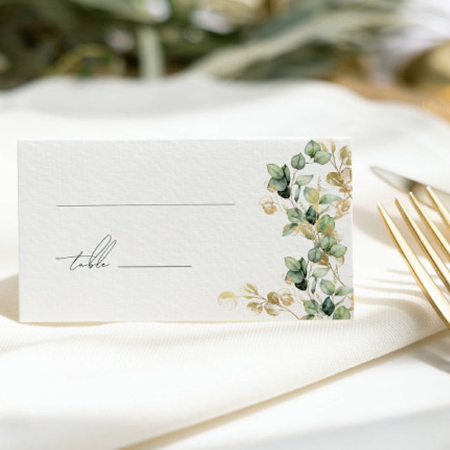 Tarjetas elegantes para el Boda Eucalyptus (Subido por el creador)