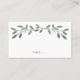 Tarjetas elegantes para los Bodas Eucalyptus