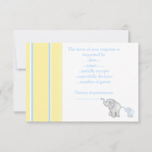 TARJETAS ELEGANTES Y DE BONITO RSVP DE MUMSBUBSNGR
