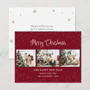 Tarjetas elegantes y modernas de Navidades de Coll