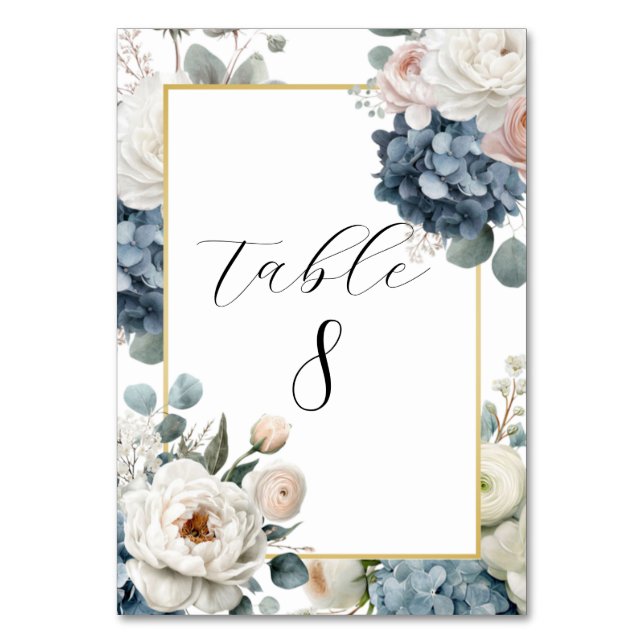 Tarjetas elegantes y personalizables de números de (Anverso)