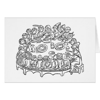 Tarjetas EN BLANCO apretadas de la tabla