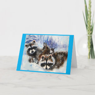 Tarjetas en blanco con temática de vida silvestre