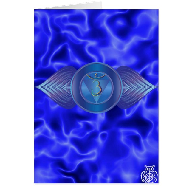 Tarjetas en blanco de Chakra del tercer ojo (Frente)