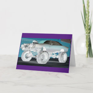 TARJETAS EN BLANCO DE MONSTER CAR TODAS LAS OCASIO