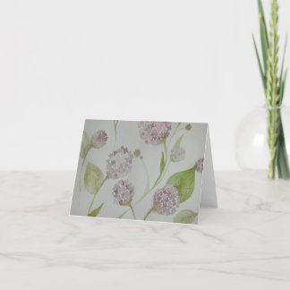 Tarjetas en blanco plegadas