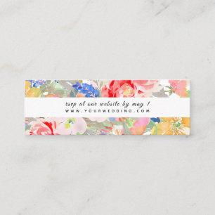 Tarjetas Enclsoure de PixDezines Floral Watercolor