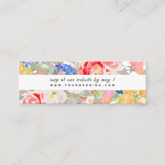 Tarjetas Enclsoure de PixDezines Floral Watercolor