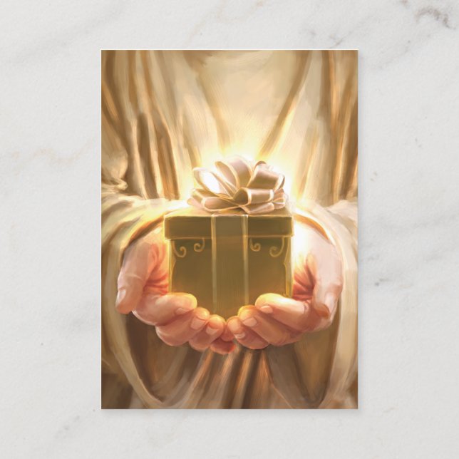 Tarjetas Ephesian 2:8-9 KJV (Reverso)