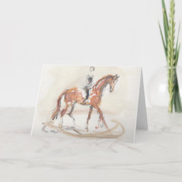 Tarjetas equinas del arte