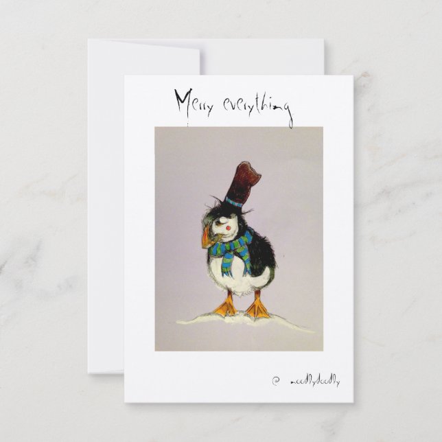 Tarjetas extrañas para seres queridos (Anverso)