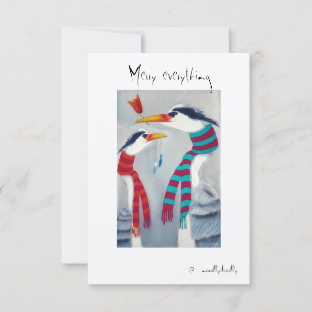 Tarjetas extrañas para seres queridos (Anverso)