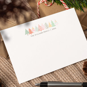 TARJETAS FAMILIARES NAVIDEÑAS Árbol de Navidad Ale