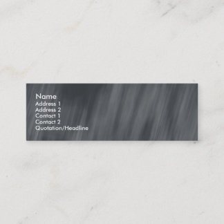 tarjetas flacas del perfil del modelo blanco negro