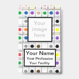 Tarjetas Flash de Color Personalizadas - Insignia 