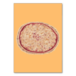Tarjetas Flashcard de lectura de comida pizza para