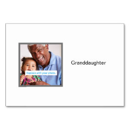 Tarjetas Flashcards familiares personalizadas para