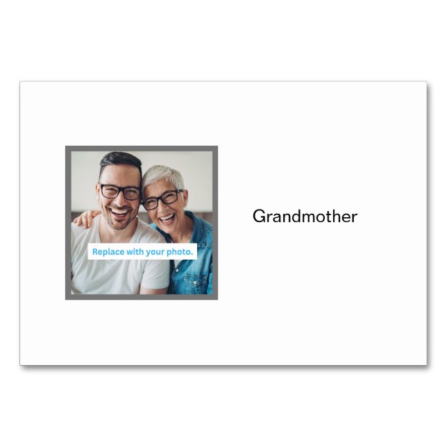 Tarjetas Flashcards familiares personalizadas para (Anverso)