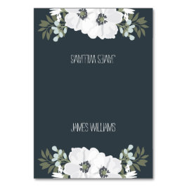 Tarjetas Florales Boda Con Flores Blancas