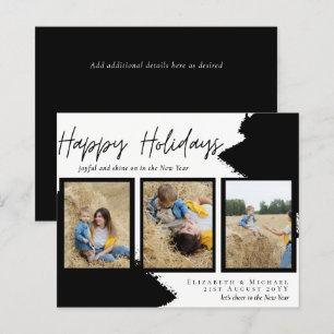 Tarjetas fotográficas de Budget Happy Holidays Res