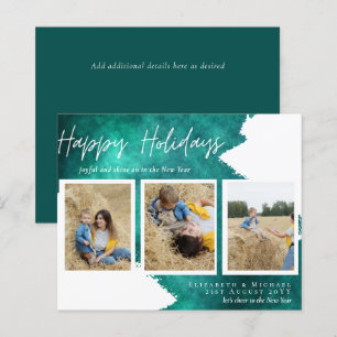 Tarjetas fotográficas de Budget Happy Holidays Res