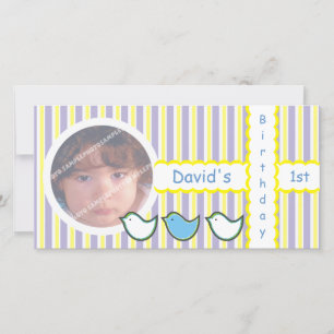 Tarjetas fotográficas de cumpleaños