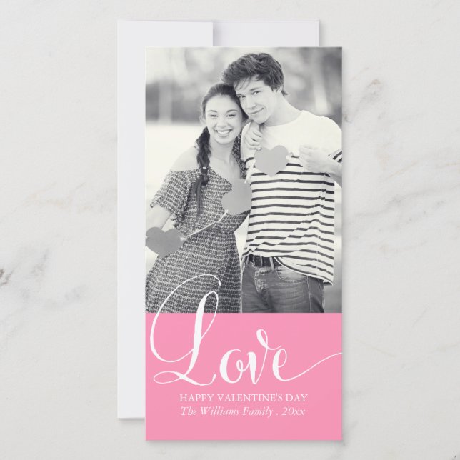 Tarjetas fotográficas de El día de San Valentín de (Anverso)