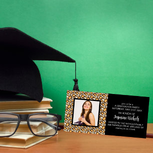 Tarjetas fotográficas de graduación de impresión e