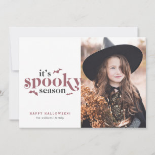 Tarjetas fotográficas de Halloween en temporada de