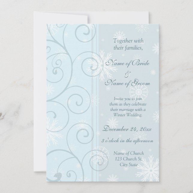 Tarjetas fotográficas de invitación a la boda de i (Anverso)