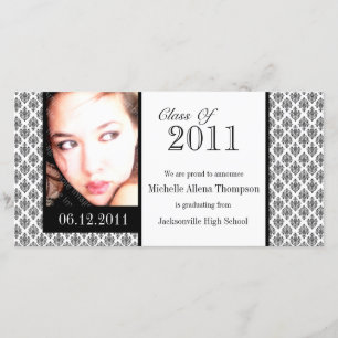 Tarjetas fotográficas de Invitación de graduación