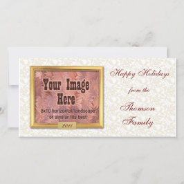 Tarjetas fotográficas de Personalizado de marco do