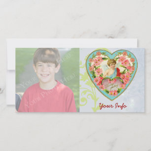 Tarjetas fotográficas de San Valentín antiguas