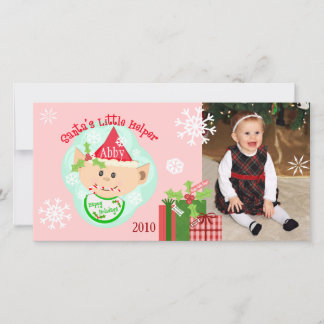 Tarjetas fotográficas de vacaciones de Navidades p