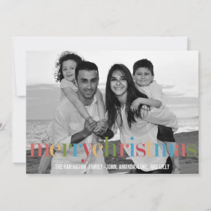Tarjetas fotográficas de vacaciones RAINBOW