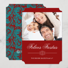 Tarjetas fotográficas Felices Fiestas